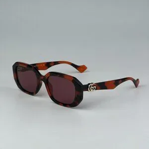 Gucci GG1535S 005 BRAND NEW Sunglasses Orange Havana Violet Women Geometric Gucci | Accessories | Gucci Gg535s 05 Brand New Sunglasses  main image 2